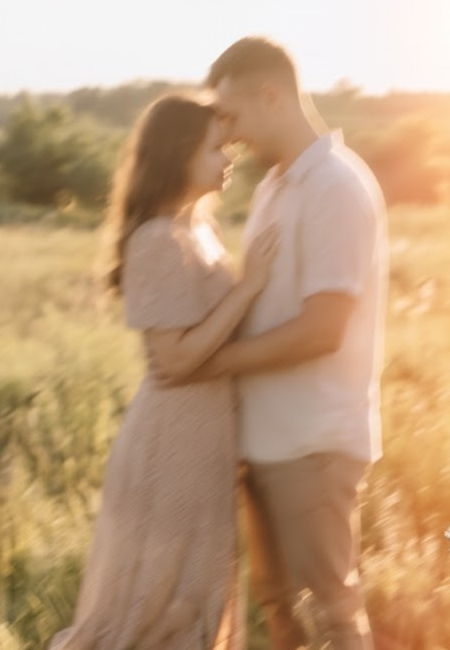 Intimate couple portrait